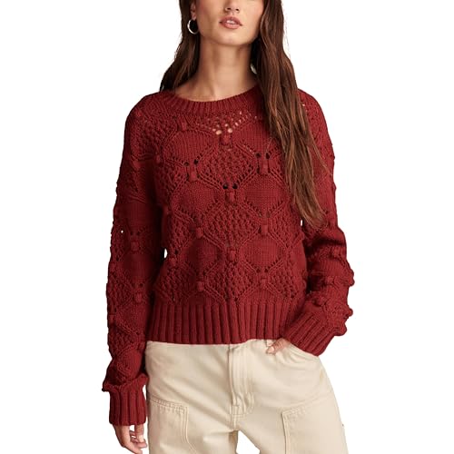 Lucky Brand Women's Bobble Crew