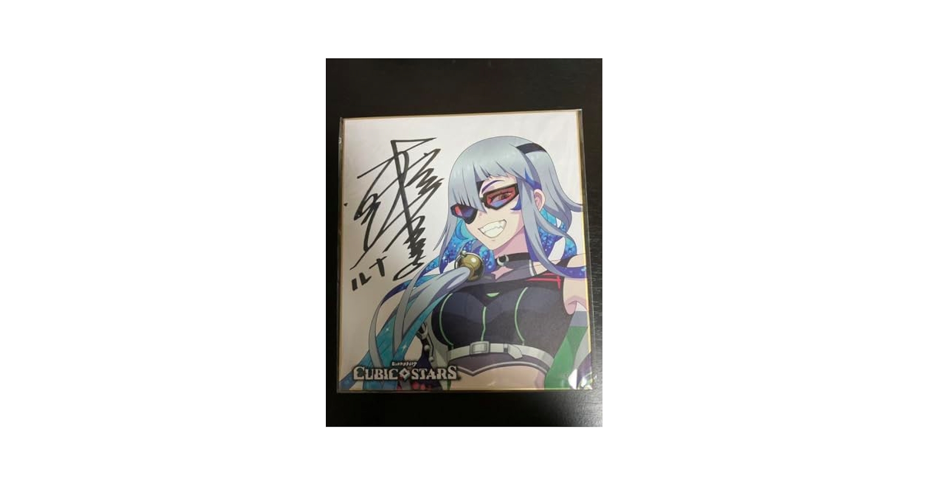 モンスト サイン色紙 当選品 モンストア ANNIVERSARY 高精細