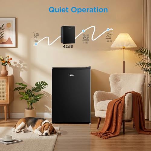 Image of Midea 2.7 Cu.ft Mini Fridge, Energy Star Certified, Low Noise for Office