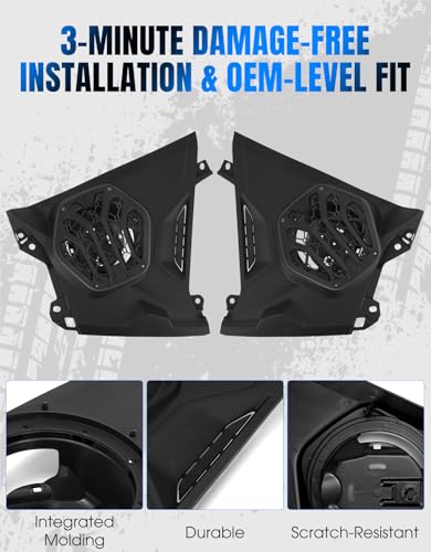 Parlantes frontales para Can Am Maverick R 2024+ miniatura 5