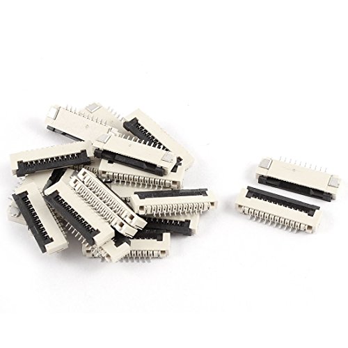 Conector plano FFC 10 pines de 1.0mm pitch Aexit 20 unidades miniatura 1