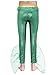 Sxiwei Girls Kids King of The Seas Bottoms Swim Pants Beachwear Mermaid Fish Scale Print Leggings Pants Green 16 Years