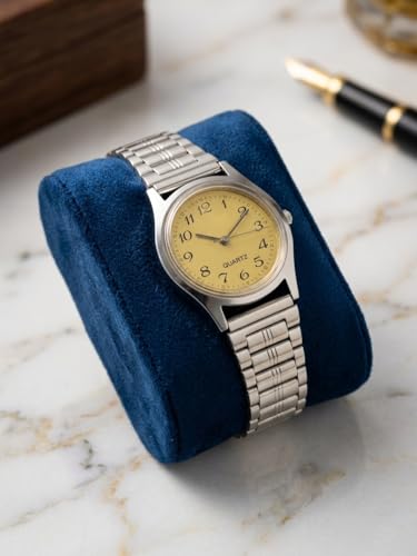 Image of PANJATAN Women's Classic Quartz Watch - Uniques - Stainless Steel Silver Chain - Stylish Ladies Analog Wrist Watch (30mm)