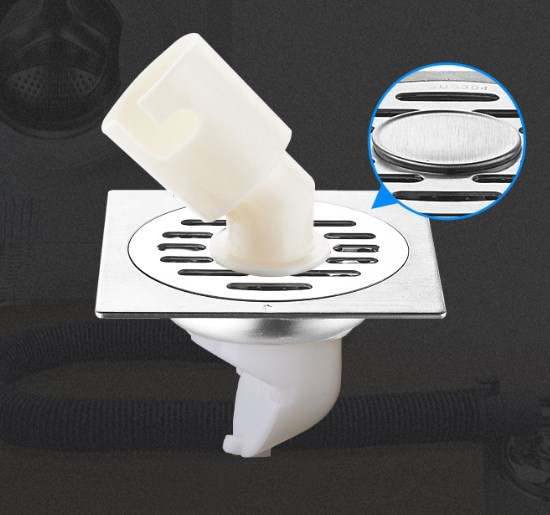 NEXOMS SSFD01 304 Grade Stainless Steel Washing Machine Floor Drain