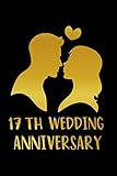 Photo Gallery 17th wedding anniversary: composition notebook 17th wedding anniversary gift for him/ golden typoghraphice gift for husband, gift for wife ( 6x9in- 120 page ) Photo Gallery 17th wedding anniversary: composition notebook 17th wedding anniversary gift for him/ golden typoghraphice gift for husband, gift for wife ( 6x9in- 120 page )