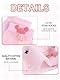 IYOU Baby Mädchen Socken weiß Baumwolle Crew Socken dünn Sommer Mesh Babysocken für Kleinkind Kleinkind Mädchen (4 Paare), 6-12 Monate