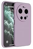 Topme Cover per Smartphone, Compatible with Leica Leitzphone/Xiaomi MI 17 Ultra (6.9" Inches) Custodia Case, Protezione Della Pelle Della Custodia in Silicone Tpu - Erba viola