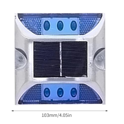 Reflectores solares de carretera y luces intermitentes impermeables para exterior 6