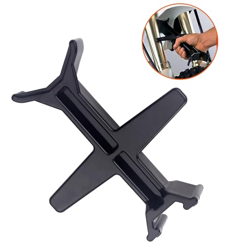 Image of Motorcycle Fork Brace Mini,Motocross Dirt Bike Fork Support Mini,Suspension Fork Support Guard Transportation Protector,Motorcycle Accessories for 7.75 inch to 10 inch of Fork Travel