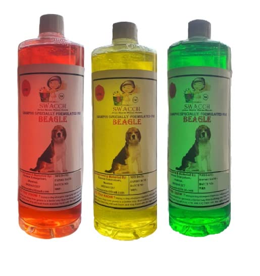 Buy SWACCH Beagle Dog Shampoo Combo 1 Litre(Pack of 3) Online at Low