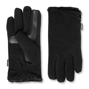 isotoner Guantes de forro polar elásticos para mujer con forro microluxe y tecnología Smart Touch