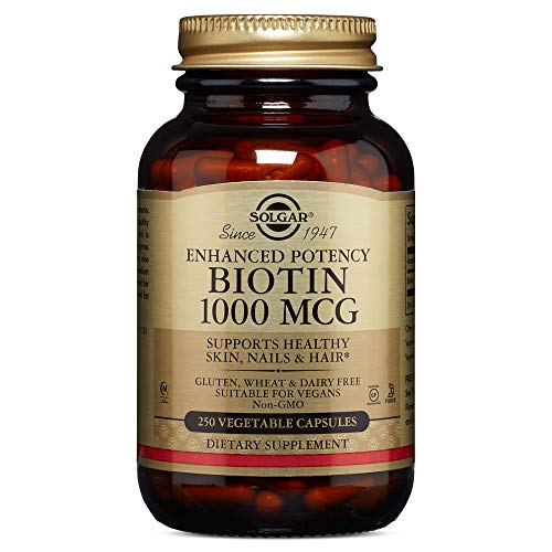 Solgar – Biotin 1,000 mcg, 250 Vegetable Capsules
