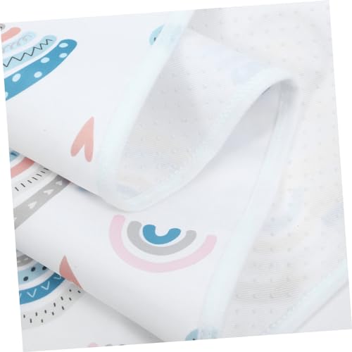 Tapis anti-éclaboussures repas bébé pour protéger les sols des taches - 4