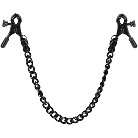 Strong Nipple Clamps with Chains for Women Non-Piercing Nipple Clips