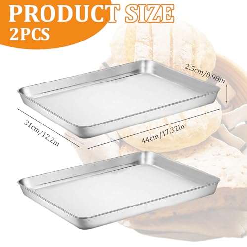 Plaque de cuisson plateau facile à nettoyer lot de 2