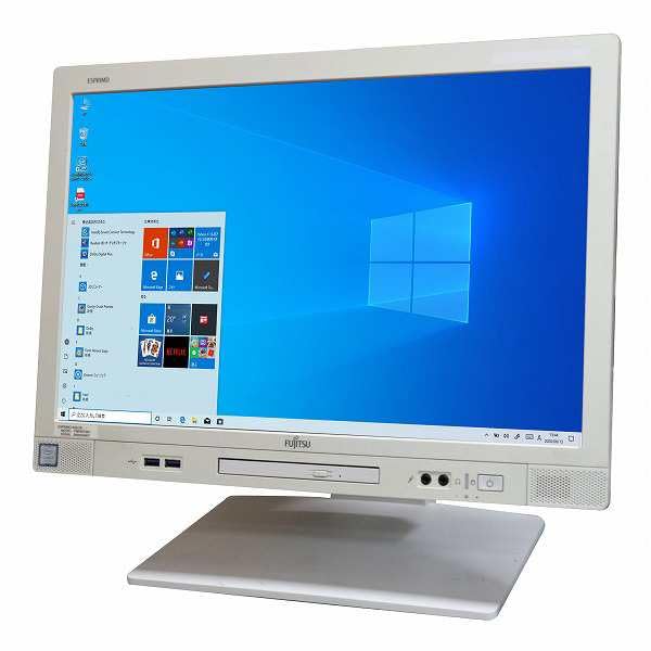 中古 20型 モニタ一体型PC 富士通 FMVF55BDBC FH550/5BD Corei5-M560 