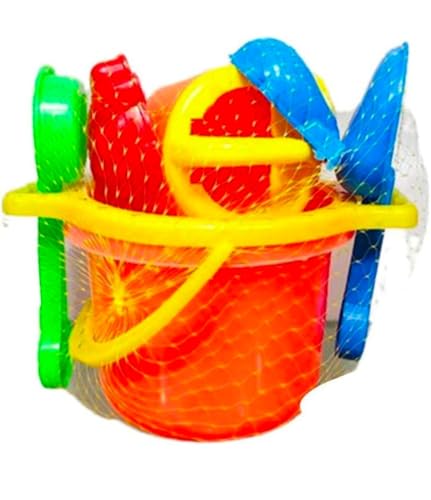 Image of HJ funzone Sand Castle Building Beach Toy Set, Plastic, for Kids, Creative Summer Fun Activity Play
