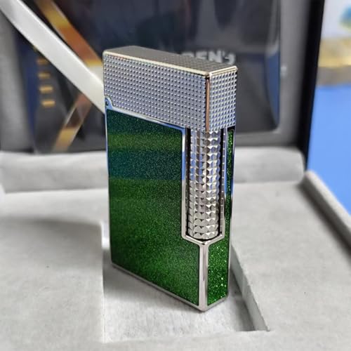 Encendedor de butano de latón con caja de regalo miniatura 2