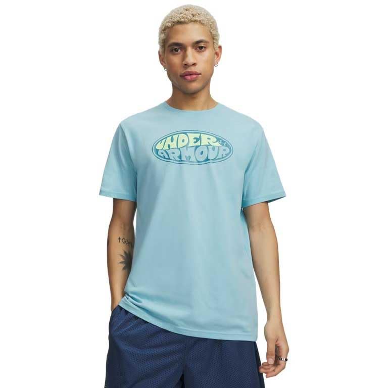 T-shirt Under Armour Oval WSS léger et extensible taille S
