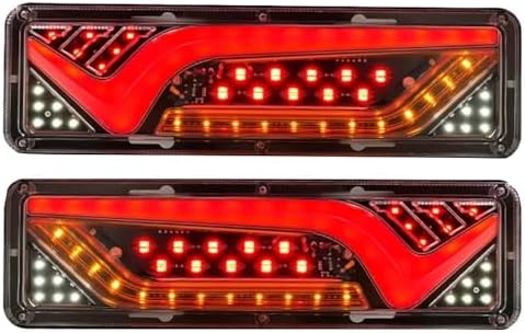 Amazon | PLEAVIT テールランプ トラック 24v シーケンシャル 流れる 