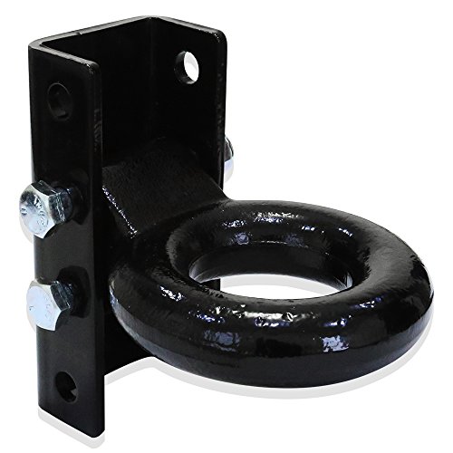 Connor Lunette Ring - Forged Lunette Eye with Adjustable Bracket (GTW-14000 lb.), 1626310 Pintle Eye