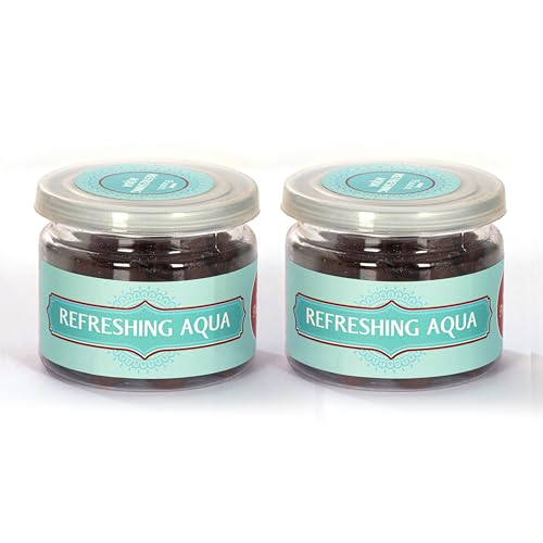 Image of Vedic Air Freshener Use Living Room Office Home Fresheners Put 1 Tablet to Your Diffuser, Enjoy Long Lasting Aroma (Aqua, Pack of 2)