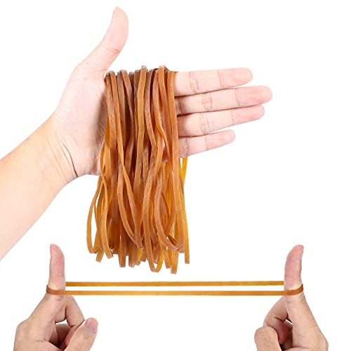 Molain Bandas de goma grandes, 30 bandas de goma grandes, bandas elásticas extra grandes de 8 pulgadas para suministros de oficina, papelera, carpetas de archivos, caja de arena para gatos