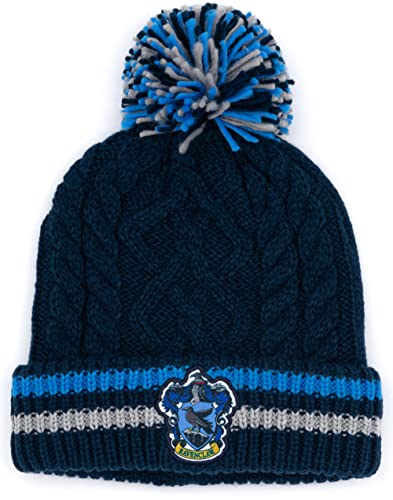 Harry Potter Hat and Gloves Set Adults | Mens Womens Gryffindor Ravenclaw OR Slytherin Hufflepuff House Options3