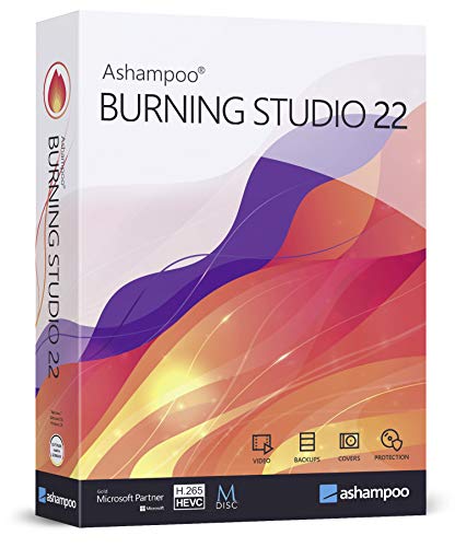 BURNING STUDIO 22 - Burn, back up, copy and convert any file type â€“ burning software - create covers, inlays, disk labels