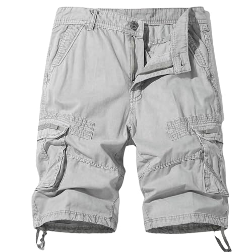 Short d'été décontracté pour homme short en lin léger bermuda de plage tendance