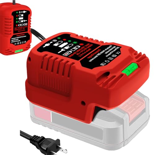 Carregador rápido para carregador de bateria Bauer de 20 volts compatível com bateria Bauer 20 Volt