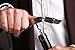 Waiters Corkscrew By My Wine Passion - Professional Double Hinged Opener - Opens 1 Million Vino Bottles (1, Black)