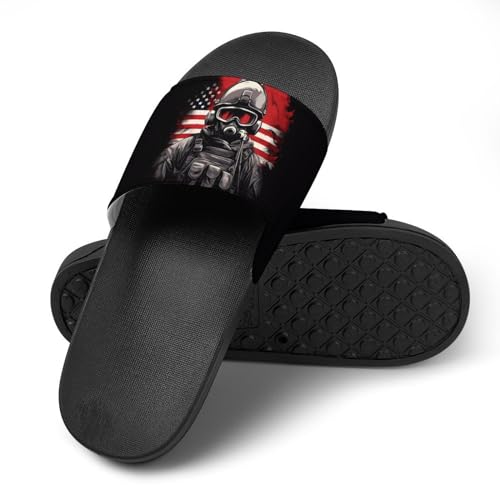 Remember Everyone Deployed Military R.E.D House Sandals Non-Slip Bathroom Slippers Beach Summer Shoes for Men Women4