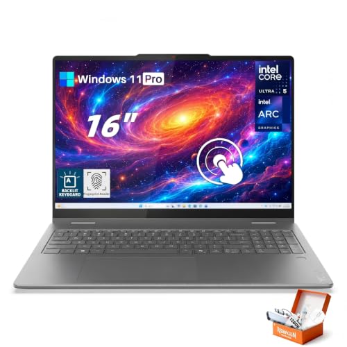 Image of Lenovo Yoga 7i 2-in-1 Touch Laptop Computer, Intel Ultra 5 16GB RAM,512GB