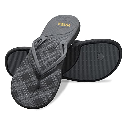 Image of VOVEA Flip Flops For Women Non-Slip Bathroom Shower Shoes Cushion foam Indoor and Outdoor Sandals
