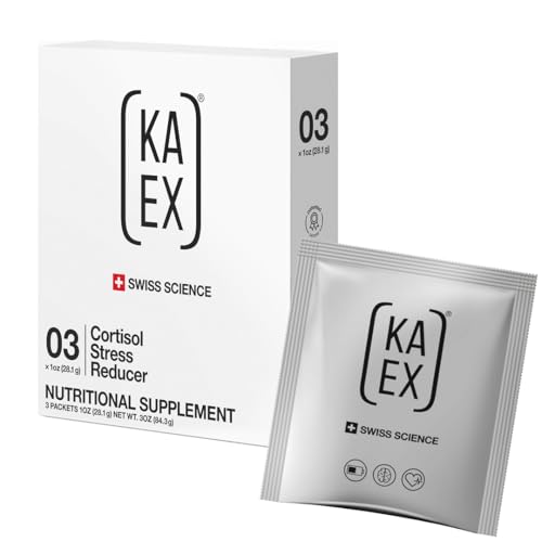 KA EX - Cortisol Stress Reducer for Athletes | Post-Workout Recovery Gamechanger | Clinically Tested and Trusted by Thousands of Pro Athletes | Swiss Science I Vegan (3 Pack)