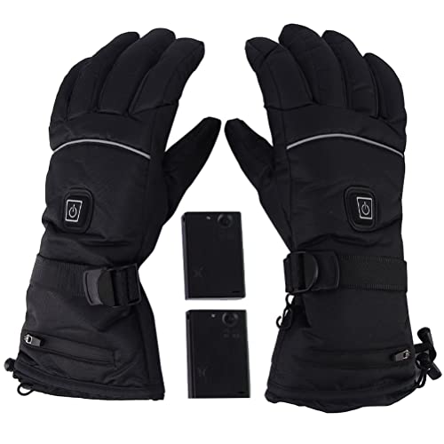 Guantes térmicos eléctricos calefactables con pantalla táctil para frío extremo