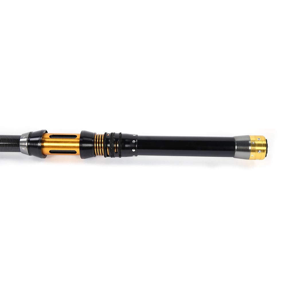 minifinker Caña de Pescar, Palo de Pesca de Carbono para Pesca en el mar(3.0m)