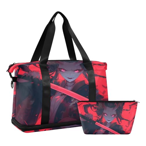 Bolsas de lona con bolsillo húmedo que aíslan la ropa sucia en tu entrenamiento