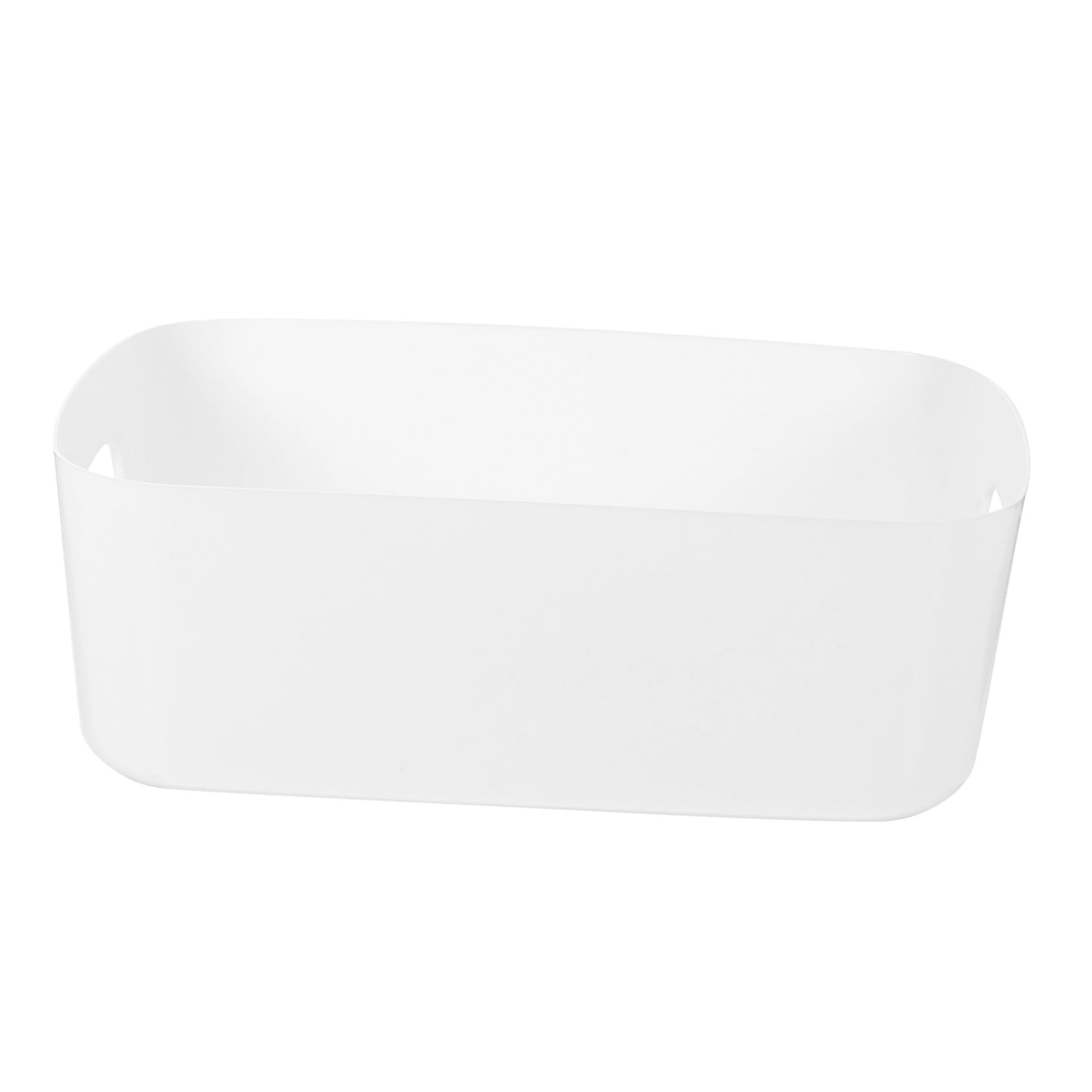 SOIMISS Cesta de Almacenamiento Multiusos Grande de Color, Contenedores Organizadores de Plástico Abs Resistentes, para Oficina y Hogar, Organización de Escritorio y Baño, Pack de 6