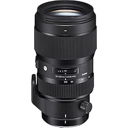 Objetivos Sigma Art Para Nikon SIGMA 693955 - Objetivo SIGMA 50-100mm F1.8 DC HSM Art para Nikon, Color Negro