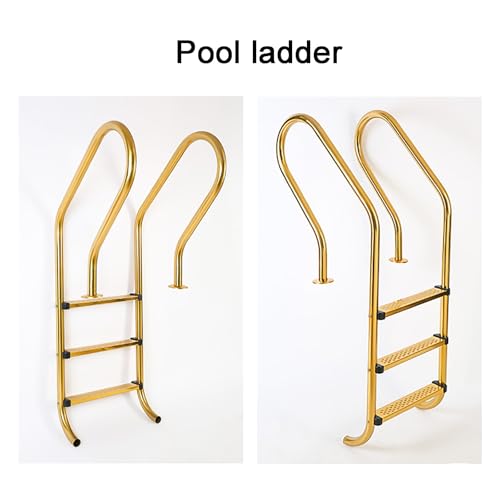Escalera para piscina de acero inoxidable modelo LUOWEIYA miniatura 2