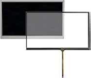 LCD Screen Display with Touch Screen Glass Digitizer Compatible Replacement for Snap-On OBDII Code Diagnostics Scanner Tool Apollo-D8 EESC333