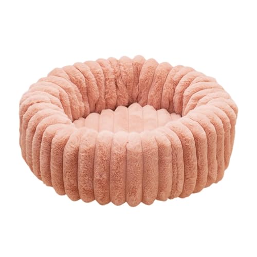 Fzaqwen ペット猫犬小屋犬猫ベッドソフト洗えるソフトケンネルベッド冬暖かいハウス屋外小型犬と中型犬冬用, L