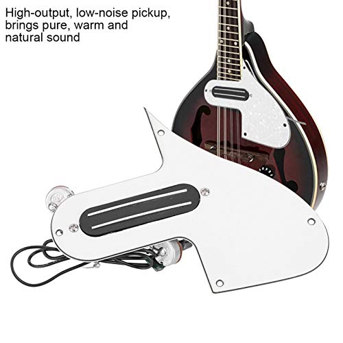 JOPESA Pickguard for Mandoline, Pickguard précâblé Pickguard chargé à Haut rendement for pièces de mandoline/95 (Color… - Les Beatles, Paul McCartney, John Lennon, RIngo Starr, George Harrison JOPESA Pickguard for Mandoline, Pickguard précâblé Pickguard chargé à Haut rendement for pièces de mandoline/95 (Color… – Image 3