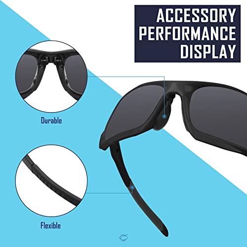 Image of SAUCER Replacement Earsocks Temple Sleeve for Oakley Jawbone Racing Jacket Sunglass