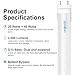 LUMINOSUM T8 LED Tube Light Bulbs 4 Foot 20W 40W Equivalent 6000K Cool White 2000LM, T8 T10 T12 Fluorescent Replacement, Dual-end Powered Ballast Bypass, Clear Cover ETL Listed for Garage 25-Pack