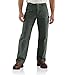 Carhartt Men's Loose Straight Washed Duck Lined Dungaree, Moss, W34 x L32