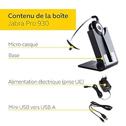 Jabra Pro 930 UC Casque Mono DECT sans Fil – Optimisé pour Communications Unifiées, Antibruit et Autonomie d’une Journée… - Les Beatles, Paul McCartney, John Lennon, RIngo Starr, George Harrison Jabra Pro 930 UC Casque Mono DECT sans Fil - Optimisé pour Communications Unifiées, Antibruit et Autonomie d'une Journée… – Image 2