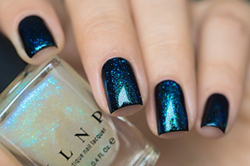 Image of ILNP Raven - Vivid Teal, Purple, Blue Iridescent Topper Nail Polish
